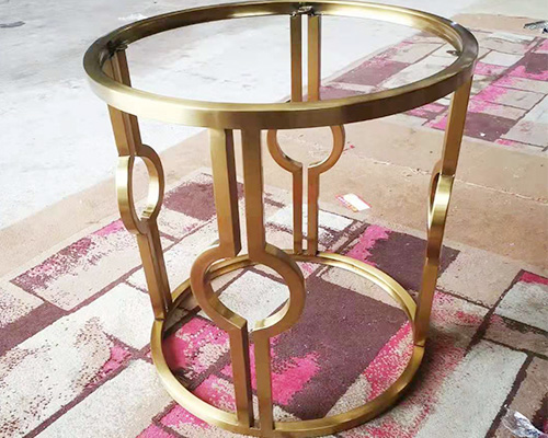 玫瑰金不銹鋼家具